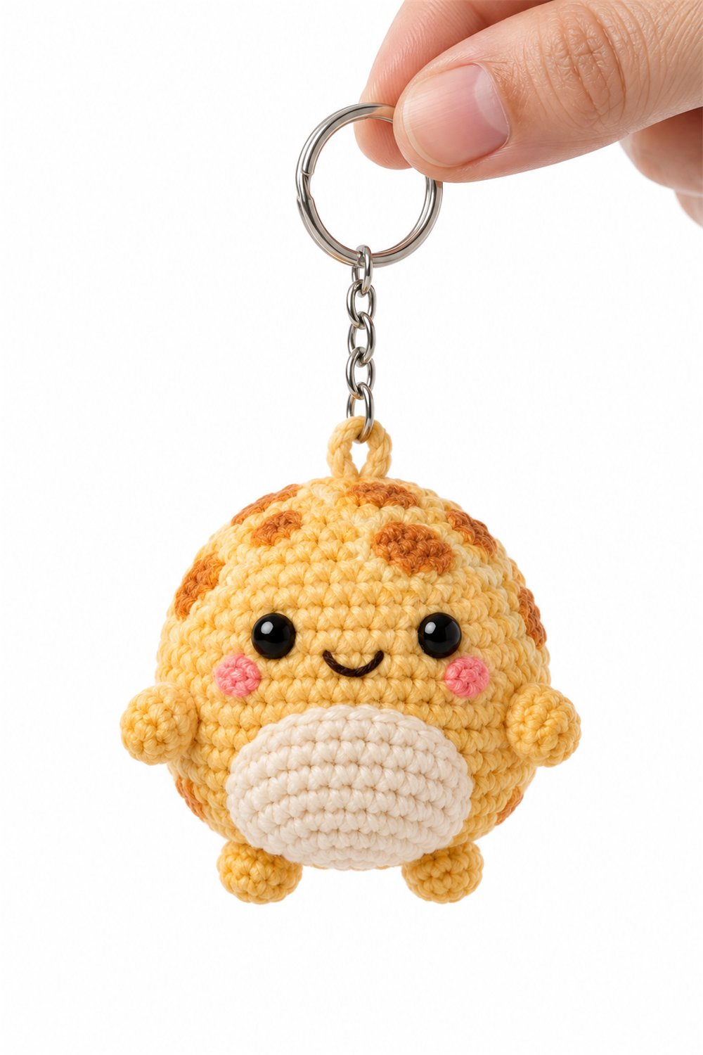 Amigurumi 415 Chaveiro Pao Queijo - PDF Pattern