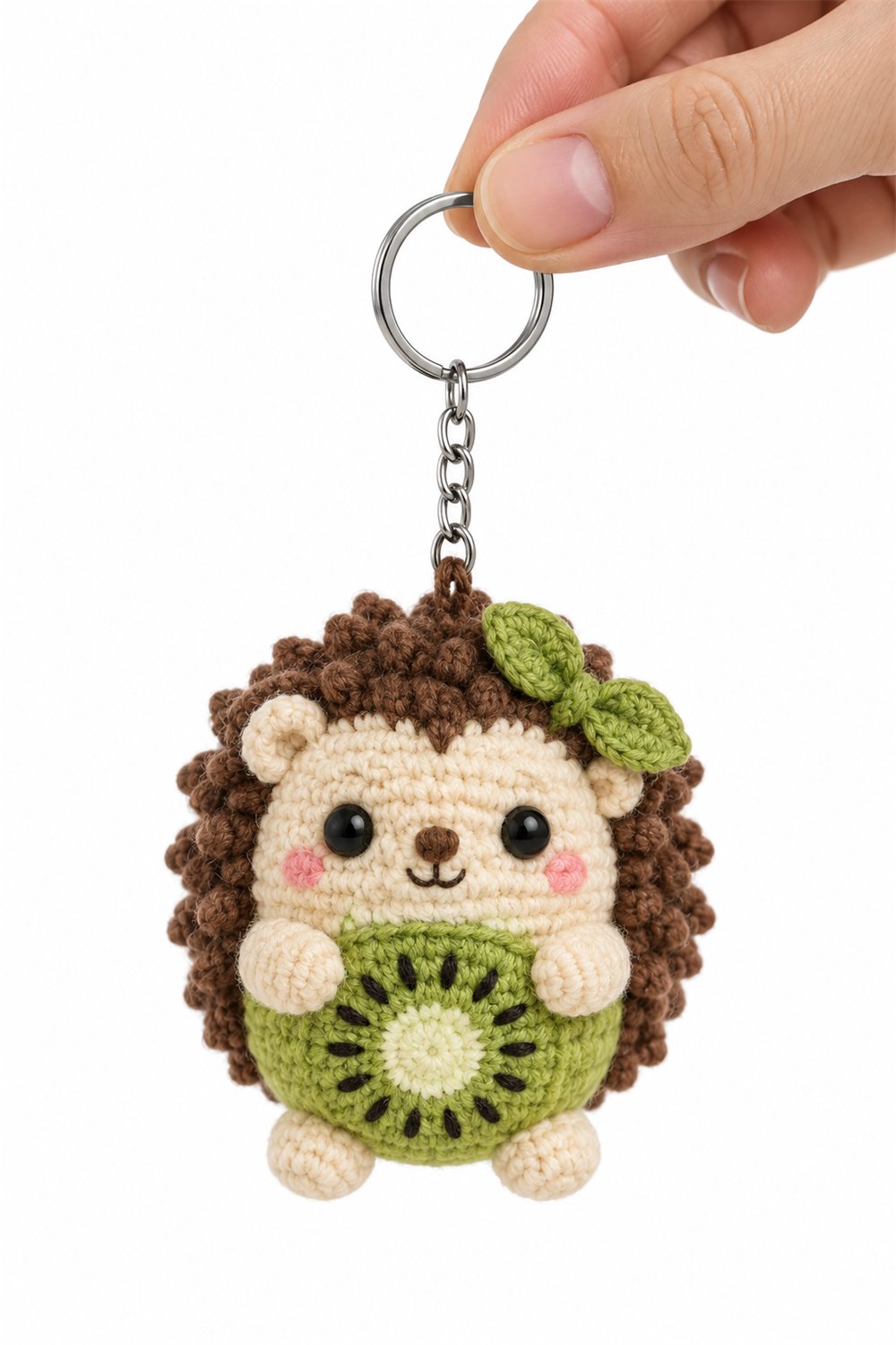 Amigurumi 455 Chaveiro Ourio Kiwi - Step by Step