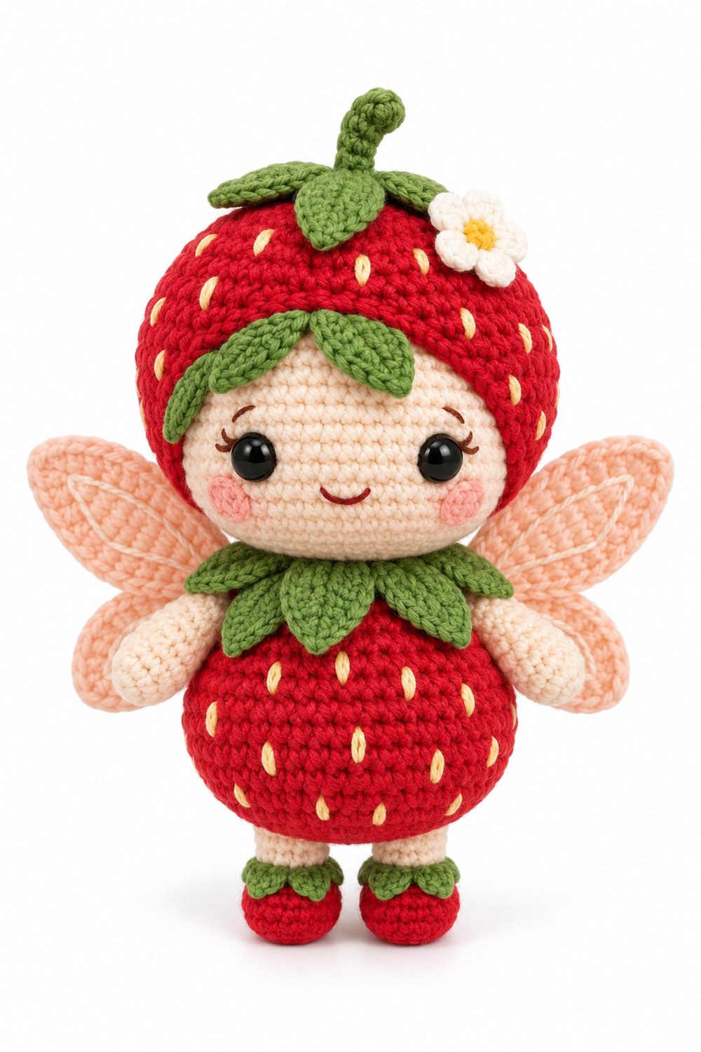 Amigurumi 46 Morango Fada - PDF Pattern