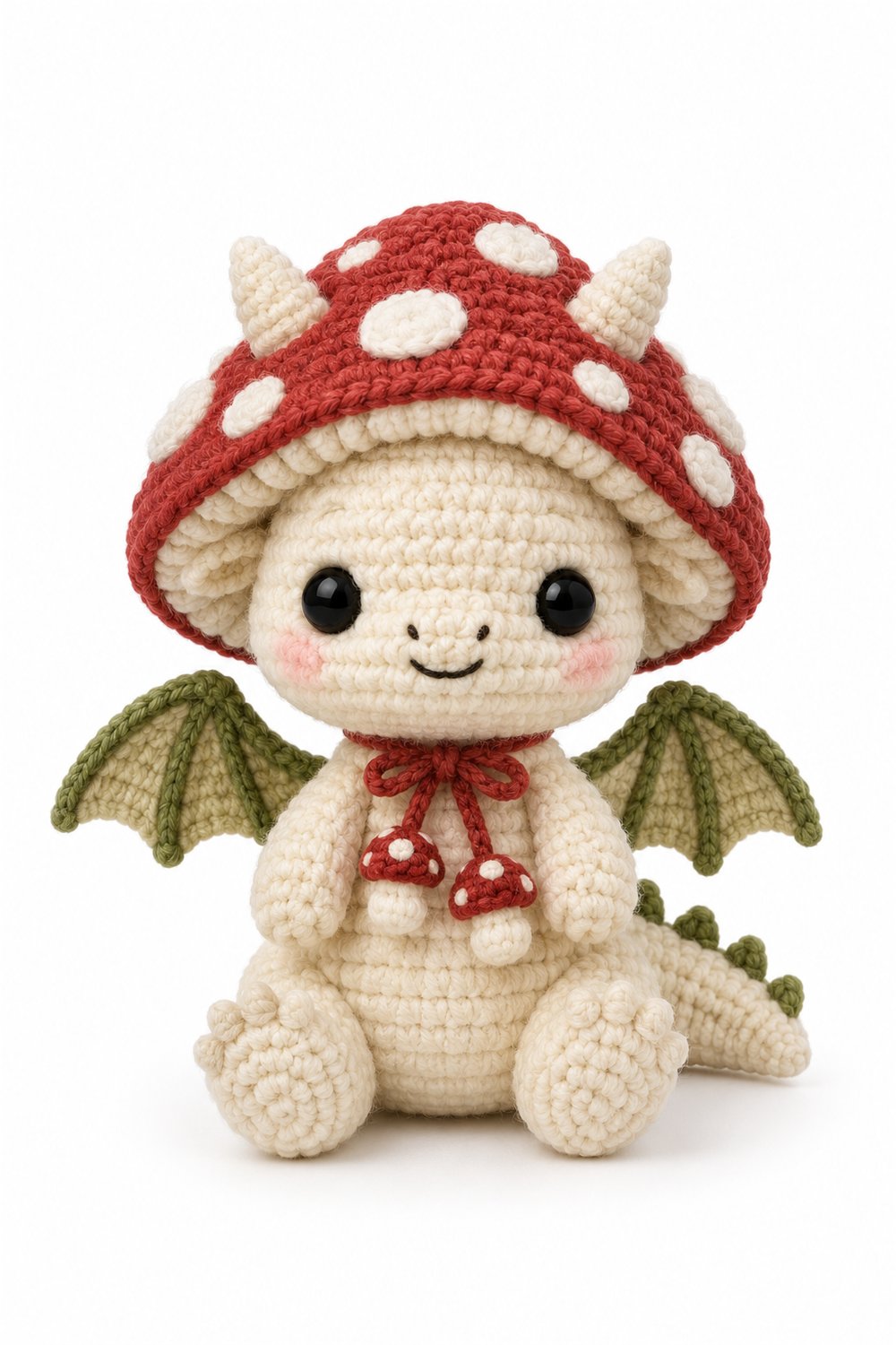Amigurumi 47 Cogumelo Dragao - Crochet Pattern