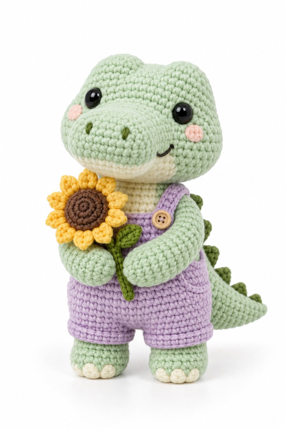 Amigurumi 48 Jacare Flor - Amigurumi Pattern