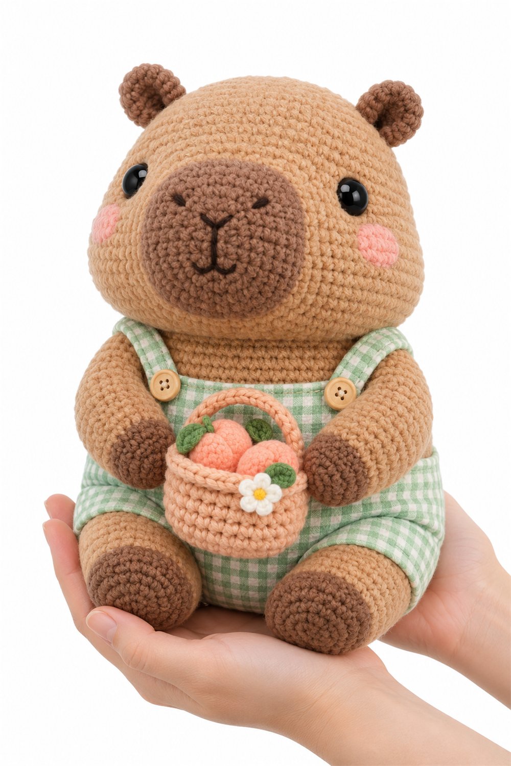 Amigurumi 502 Na Mao Capivara Piquenique - Handmade Pattern