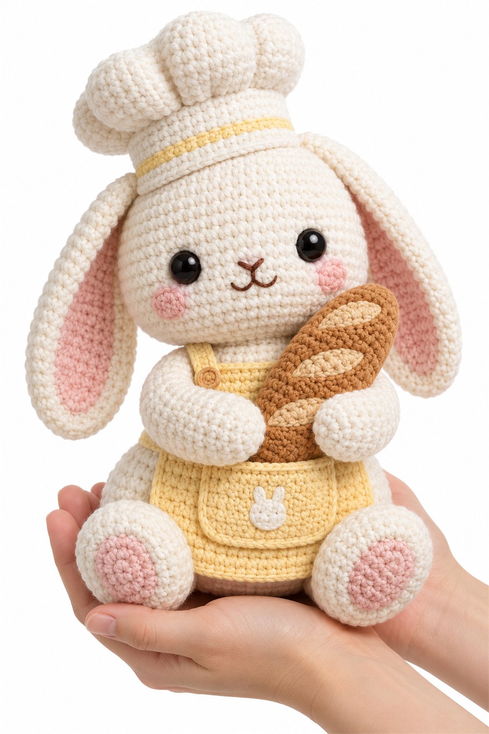 DIY Amigurumi 510 Na Mao Coelho Padeiro - Crochet Tutorial