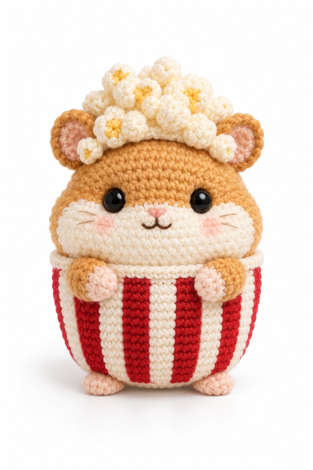 Amigurumi 52 Hamster Pipoca - Handmade Pattern