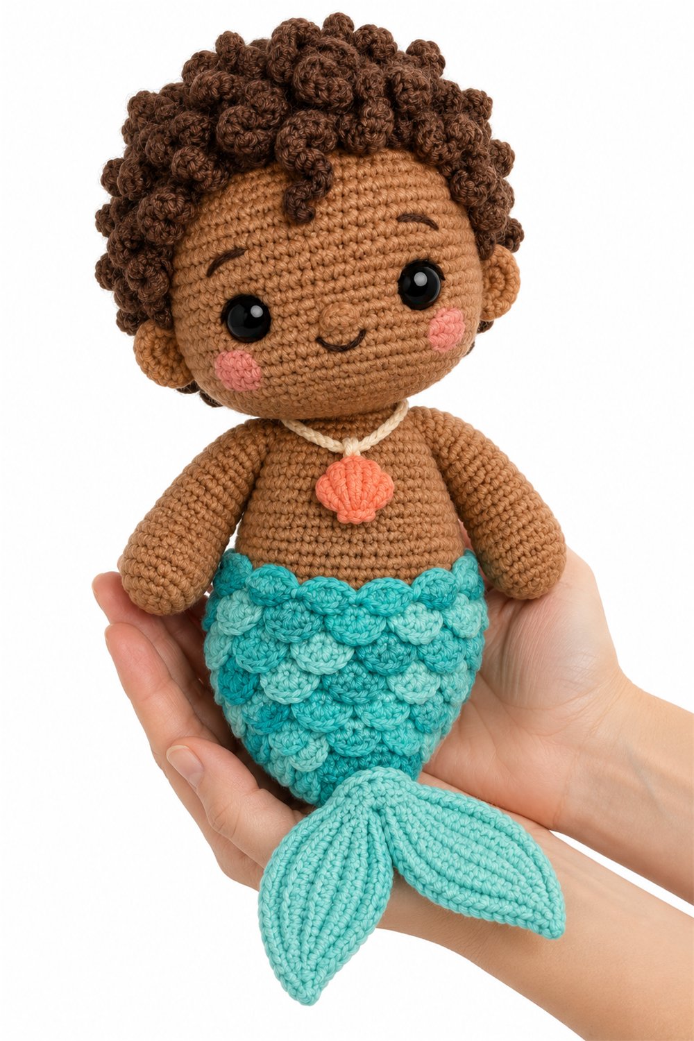 Crochet Amigurumi 530 Na Mao Sereio Azul - Pattern