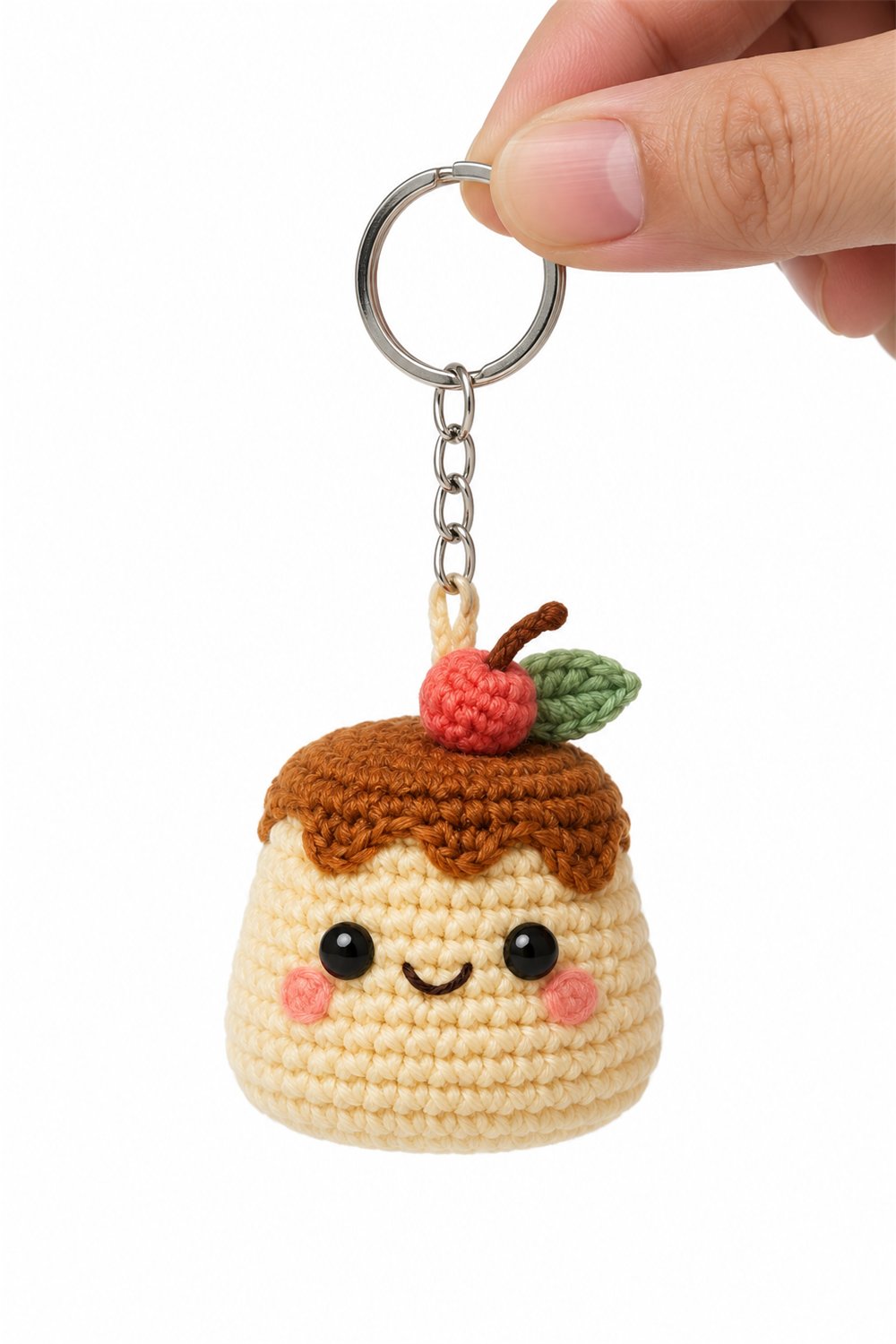 Amigurumi 531 Chaveiro Pudim Caramelo - Easy Crochet