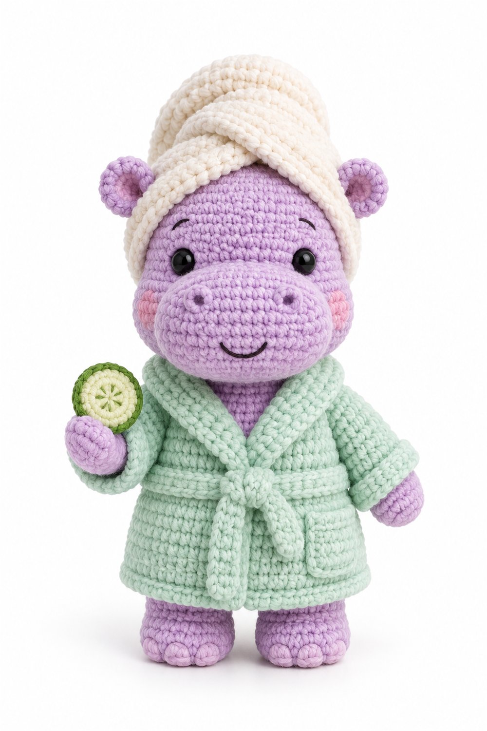 Amigurumi 54 Hipopotamo Spa - Easy Crochet