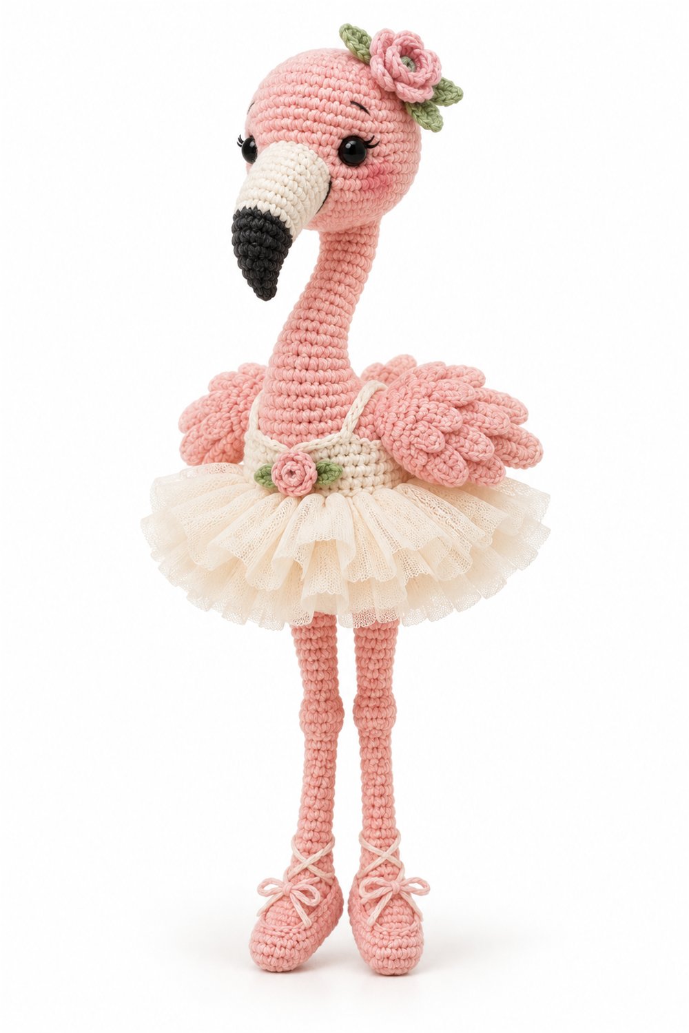 Amigurumi 57 Flamingo Bailarino - Crochet Pattern
