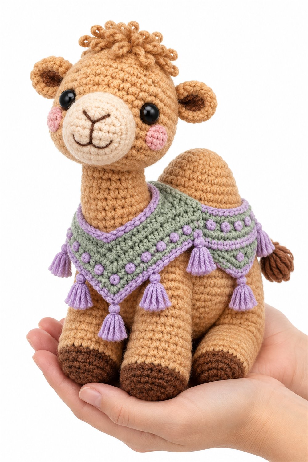 Amigurumi 584 Na Mao Camelo Poncho - Handmade Pattern