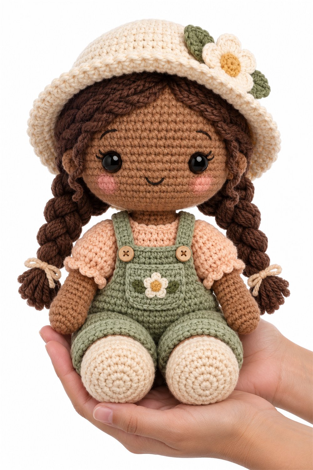 Amigurumi 608 Na Mao Boneca Jardim - Amigurumi Pattern