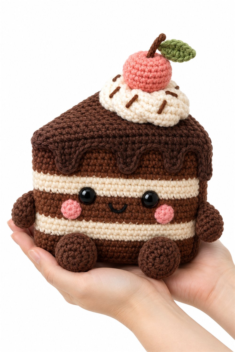 Amigurumi 622 Na Mao Bolo Chocolate - Easy Crochet