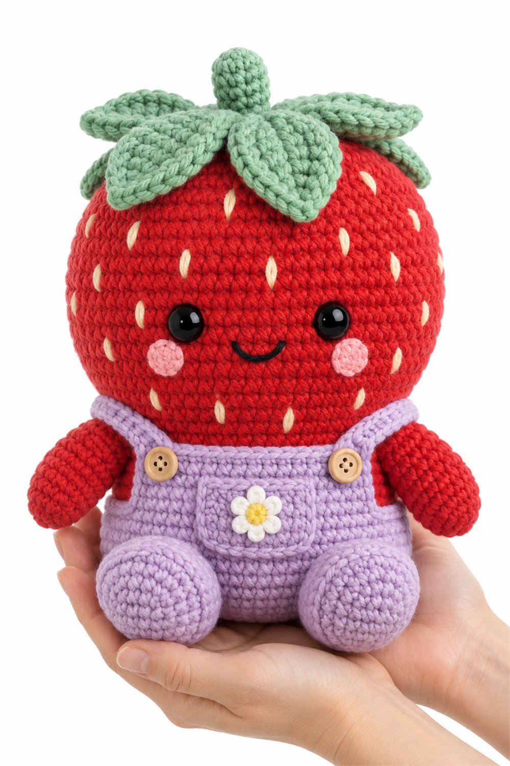 Amigurumi 624 Na Mao Morango Roupinha - PDF Pattern