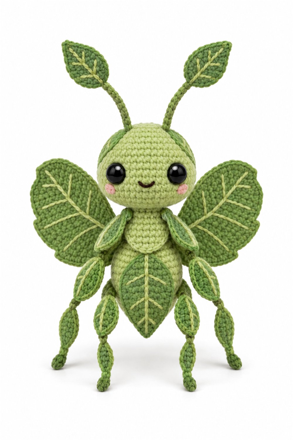 Crochet Amigurumi 63 Bicho Pau Folhinha - Pattern