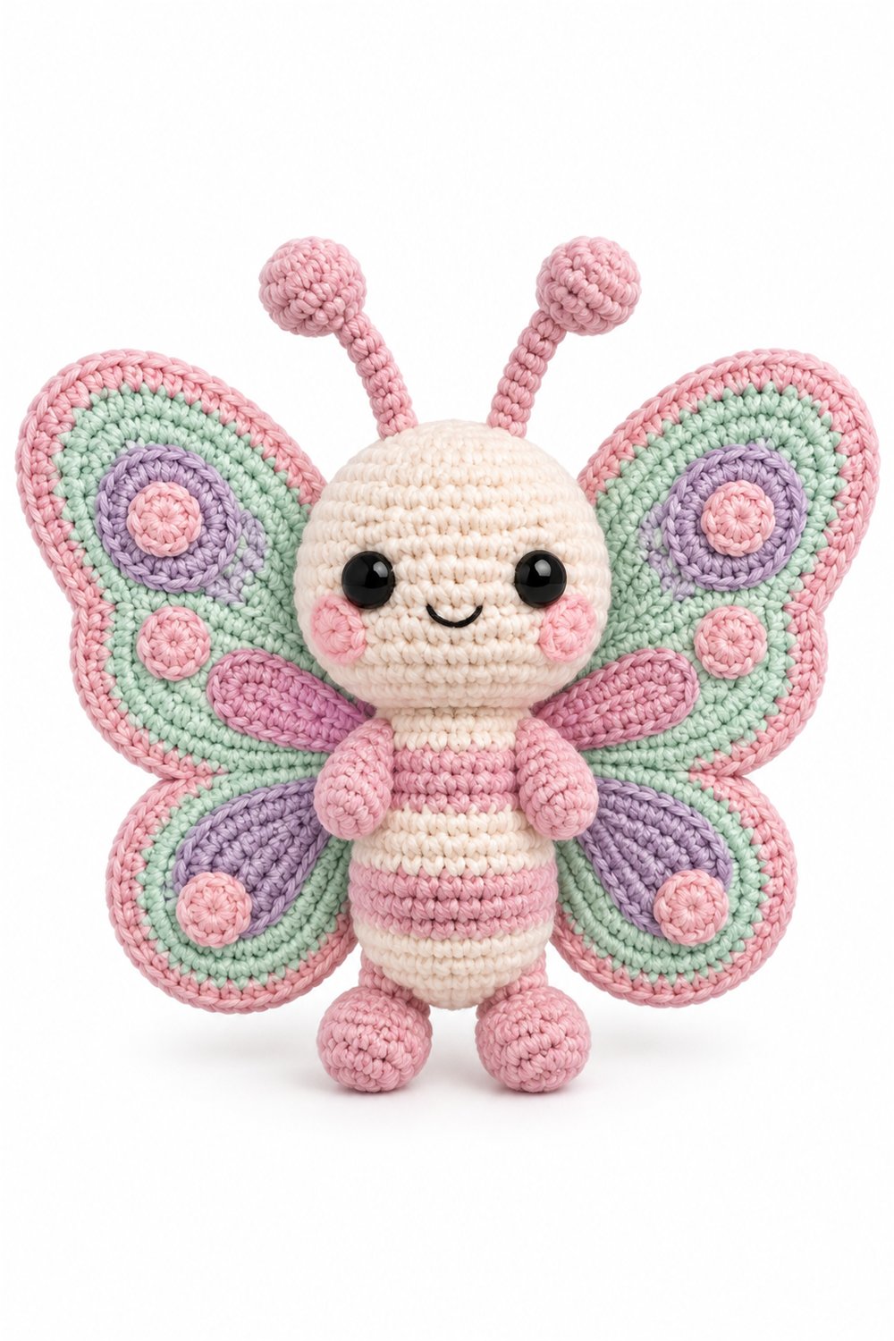 Amigurumi 64 Borboleta Jardim - Easy Crochet