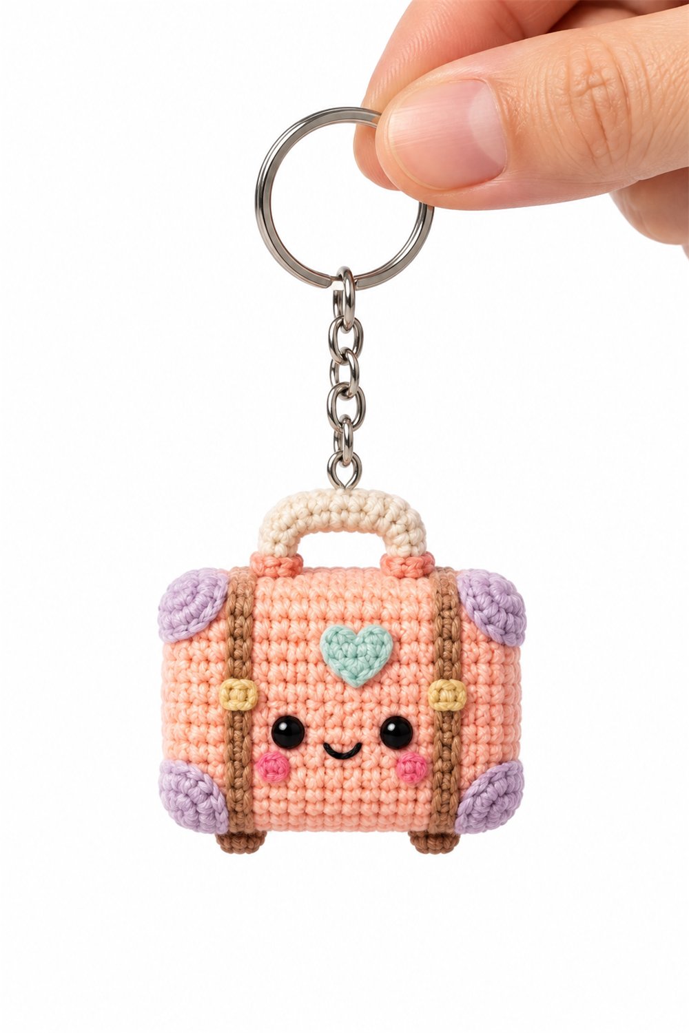 Amigurumi 641 Chaveiro Mala Viagem Crochet Guide