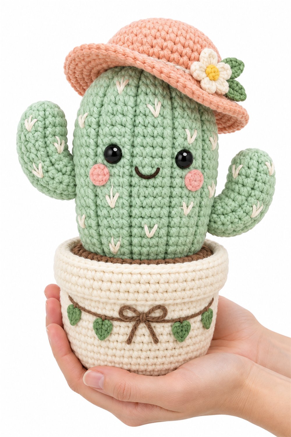 Amigurumi 642 Na Mao Cacto Sombrero - PDF Pattern