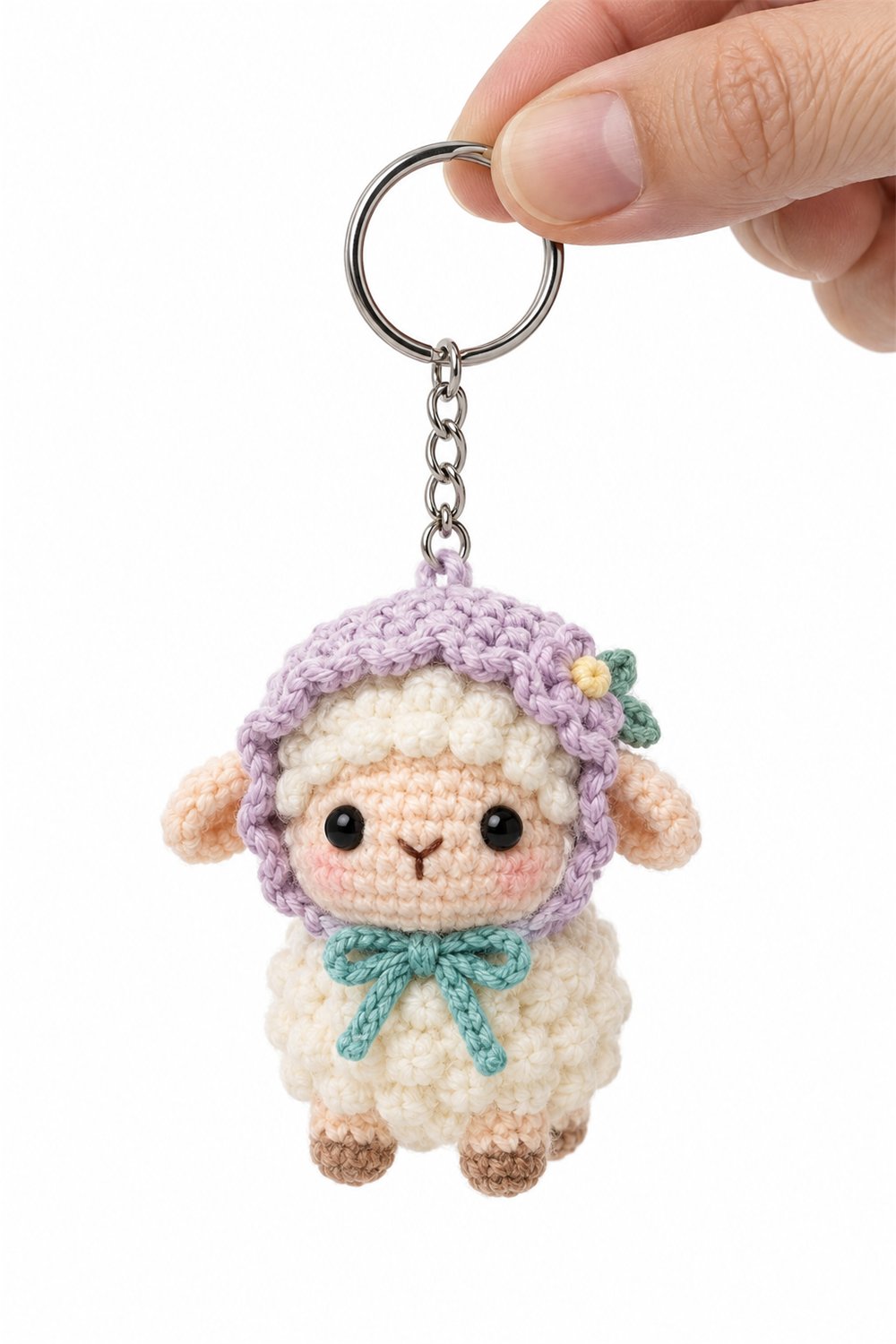 Crochet Amigurumi 667 Chaveiro Ovelha Algodao Doce - Pattern