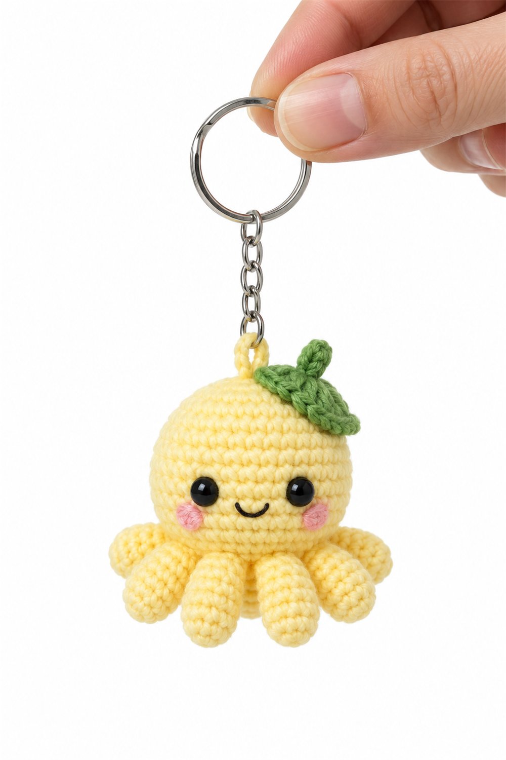 Amigurumi 675 Chaveiro Polvo Limao - Handmade Pattern