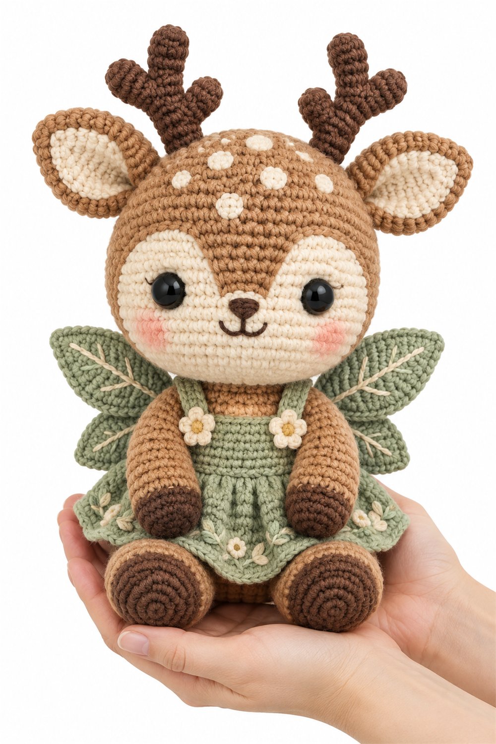 Crochet Amigurumi 676 Na Mao Cervo Fada - Pattern