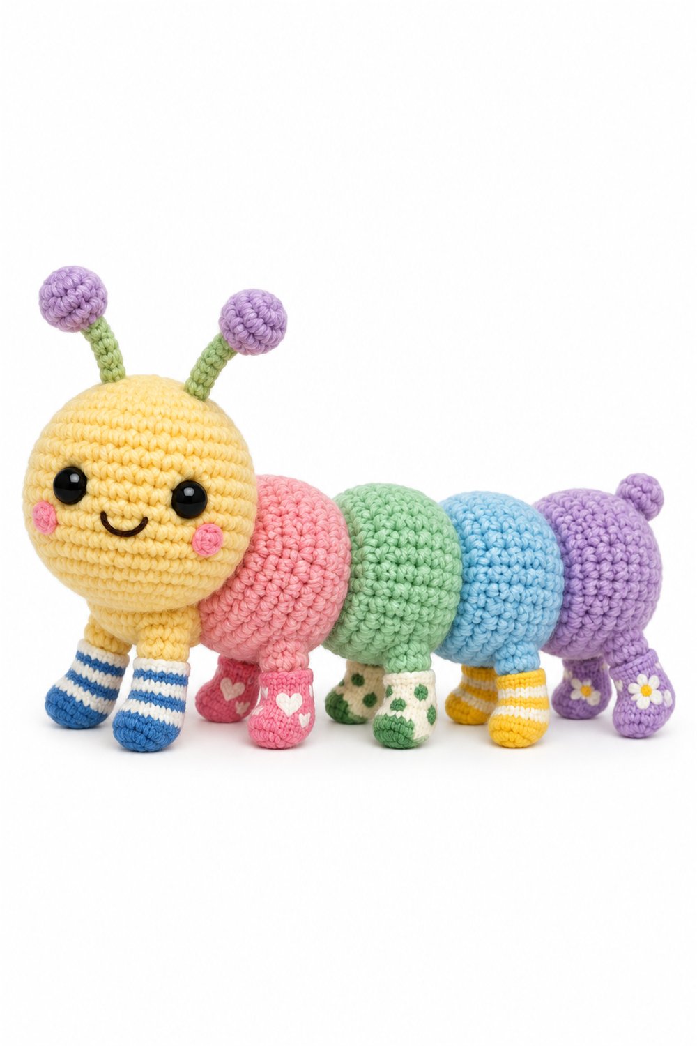 Amigurumi 68 Centopeia Meias - Amigurumi Pattern