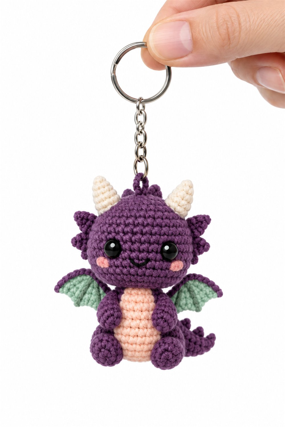 Amigurumi 691 Chaveiro Dragao Amora - Step by Step