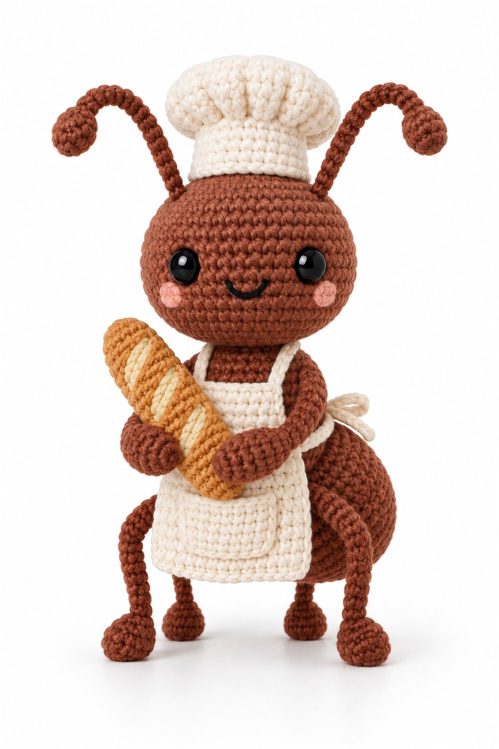 Amigurumi 70 Formiga Piquenique - Step by Step
