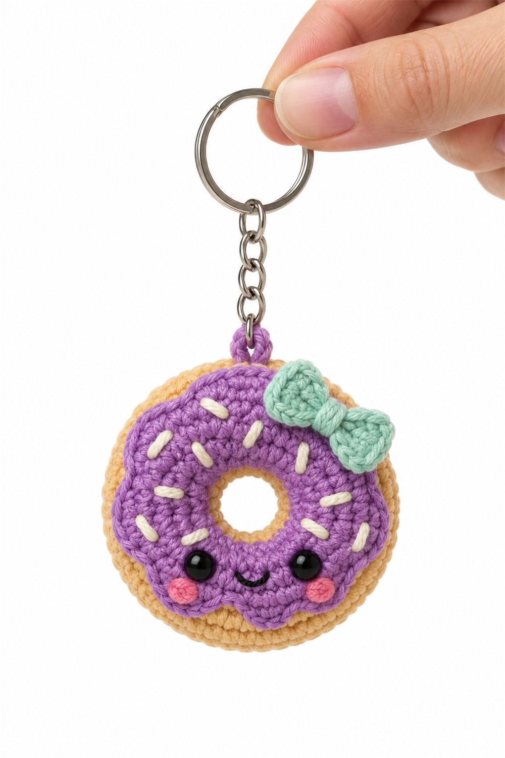 Amigurumi 713 Chaveiro Donut Amora - Easy Crochet
