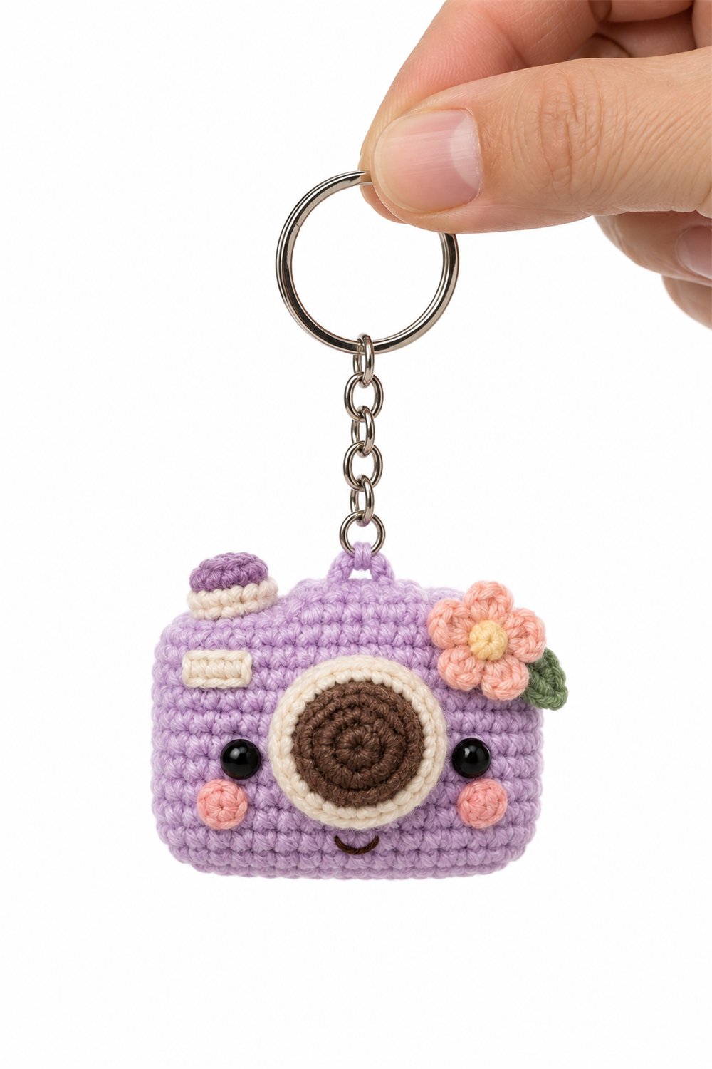 Amigurumi 735 Chaveiro Camera Florida - Amigurumi Pattern