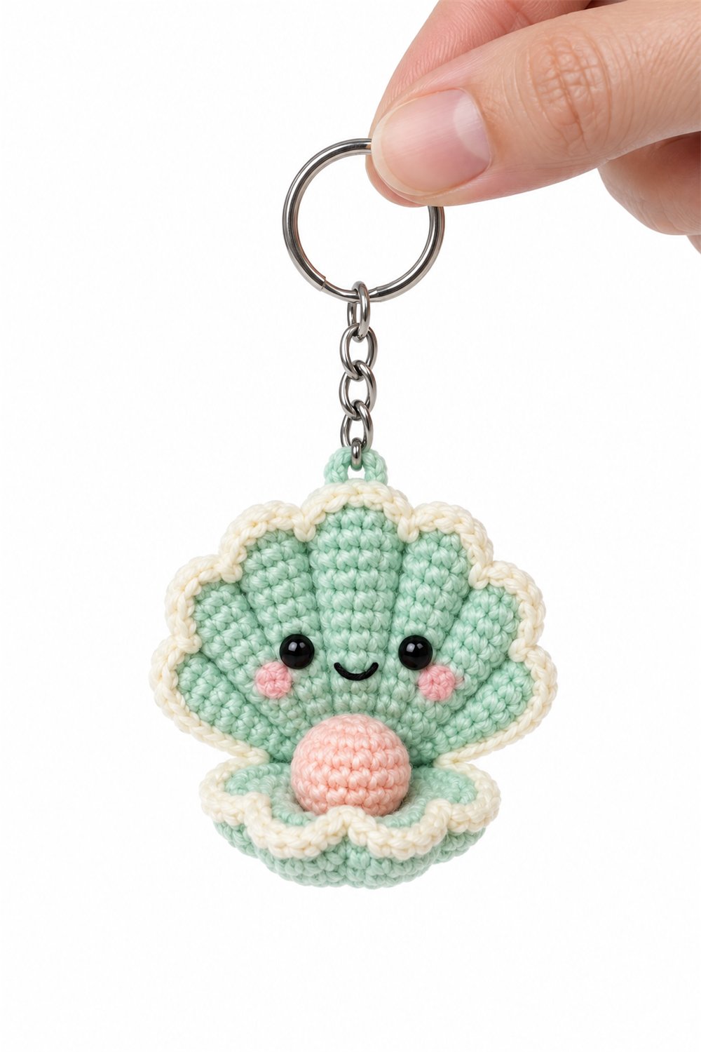 DIY Amigurumi 747 Chaveiro Concha Perola - Crochet Tutorial