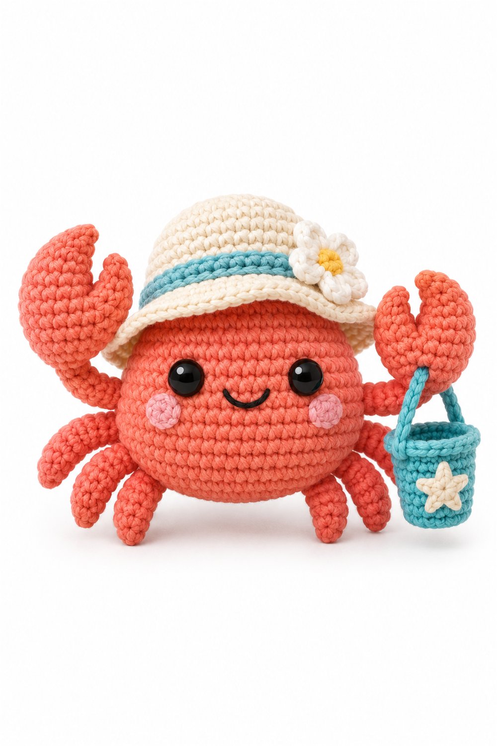 Amigurumi 75 Caranguejo Praia Crochet Guide