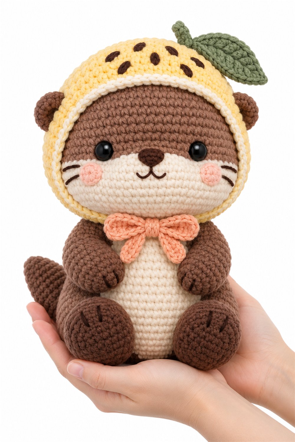 DIY Amigurumi 756 Na Mao Lontra Maracuja - Crochet Tutorial