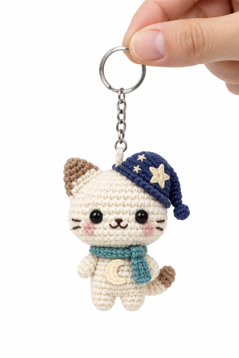 Amigurumi 759 Chaveiro Gato Astronomo - Easy Crochet