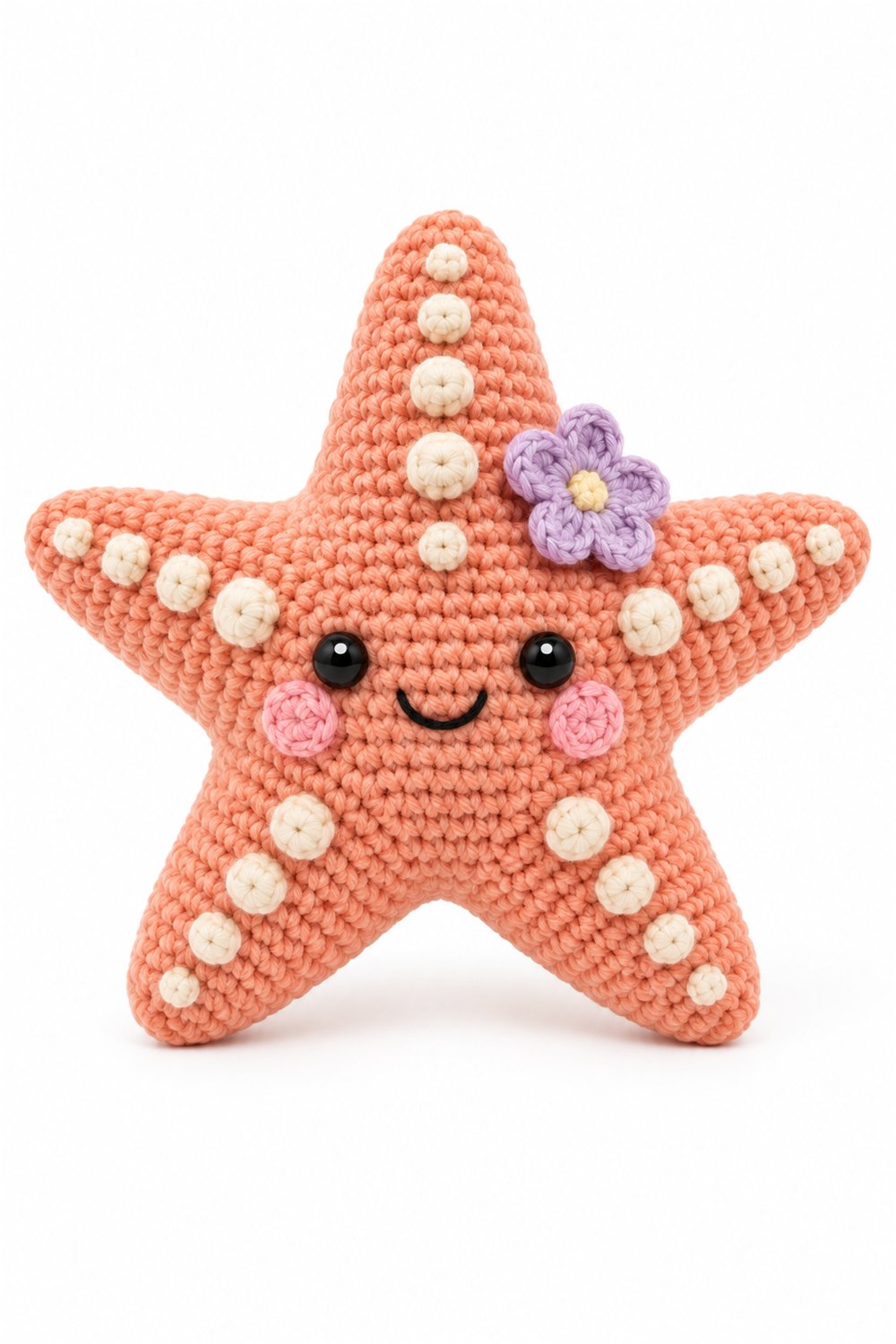 Amigurumi 76 Estrela Mar Flor - PDF Pattern
