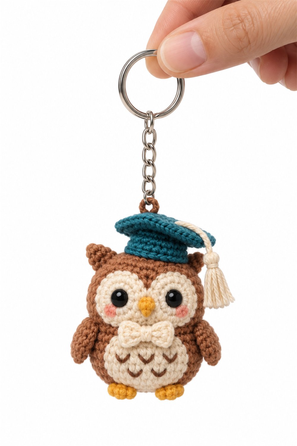 DIY Amigurumi 765 Chaveiro Coruja Academica - Crochet Tutorial