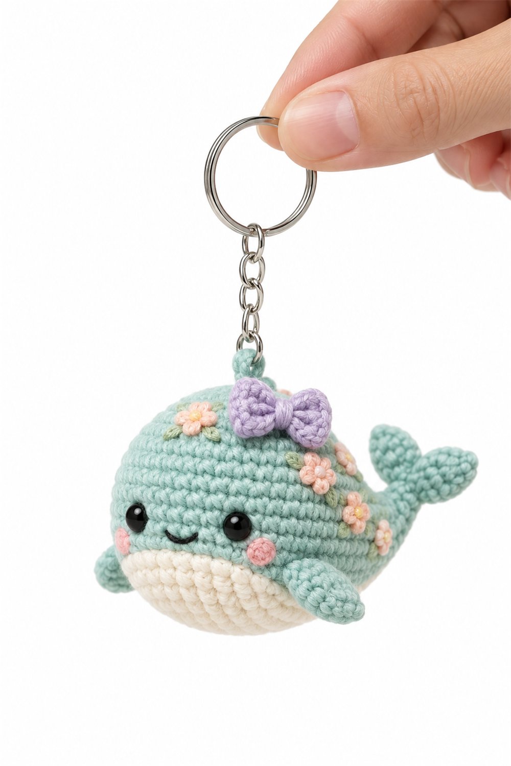 Amigurumi 769 Chaveiro Baleia Florida Crochet Guide