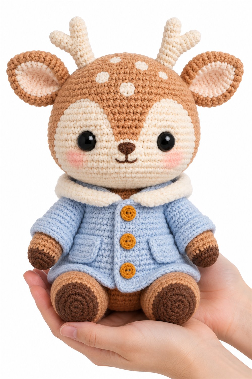 How to Crochet Amigurumi 772 Na Mao Cervo Chuva