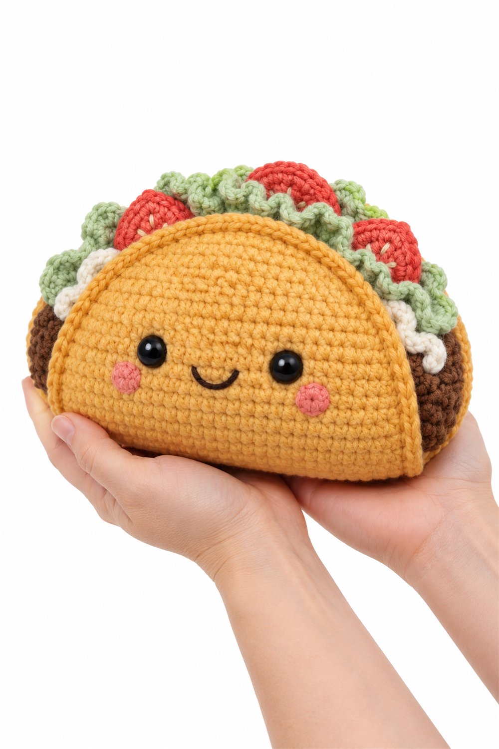 How to Crochet Amigurumi 790 Na Mao Taco Fofo