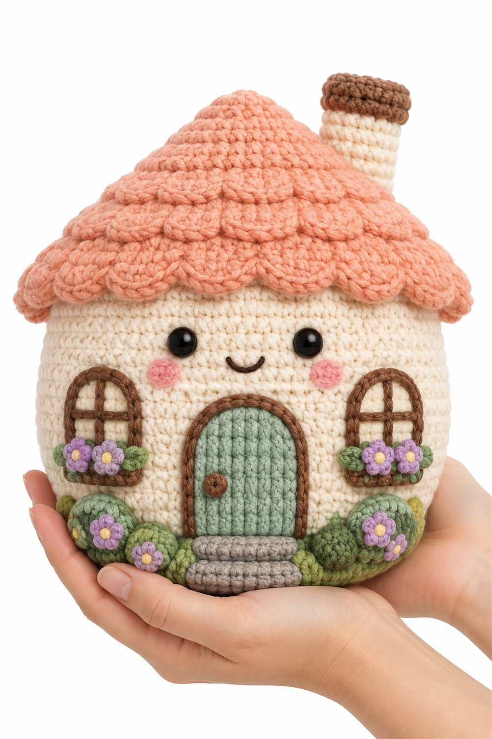 Amigurumi 800 Na Mao Casinha Piquenique - Step by Step