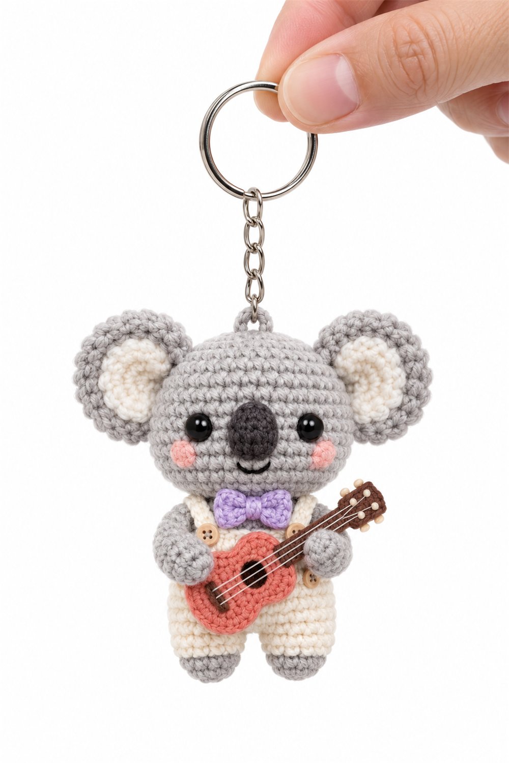 Amigurumi 807 Chaveiro Coala Musico - Crochet Pattern