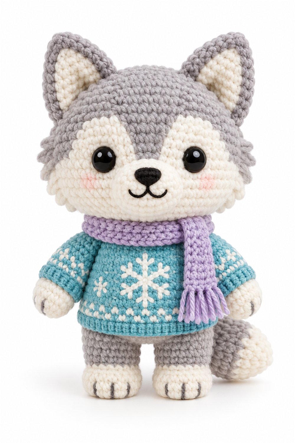 Amigurumi 84 Lobo Neve - Easy Crochet