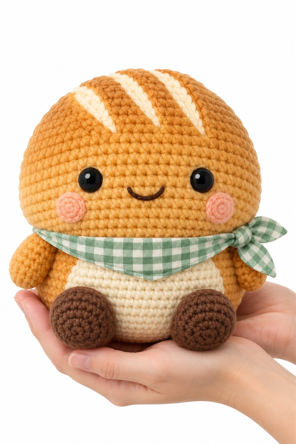 Amigurumi 840 Na Mao Paozinho Manteiga - Easy Crochet