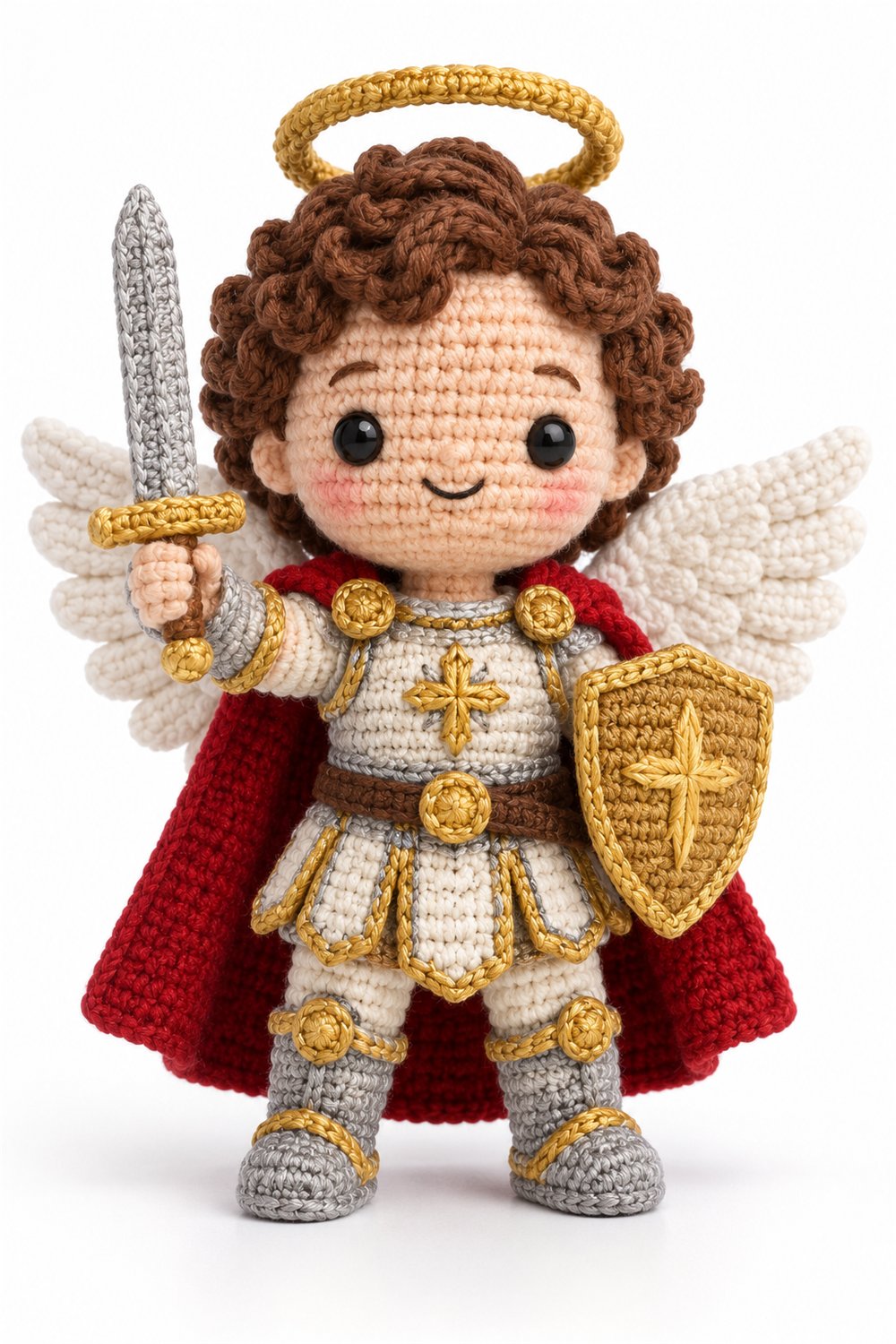 Amigurumi 871 Estilo Exemplos Arcanjo Espada - Amigurumi Pattern