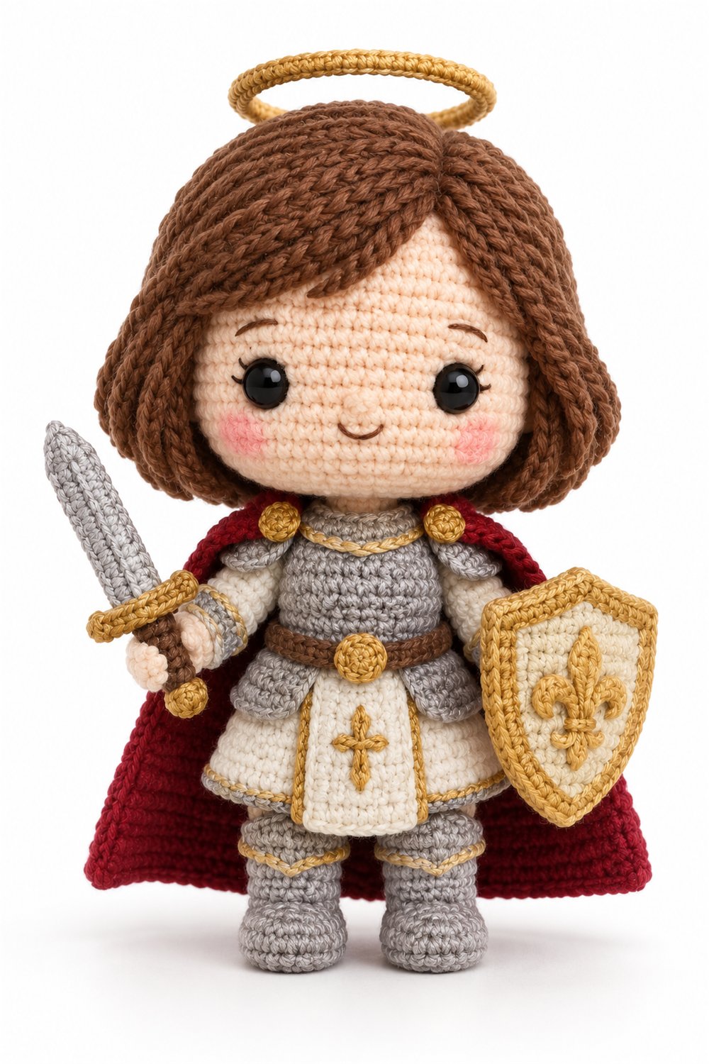 DIY Amigurumi 874 Estilo Exemplos Joana Armadura - Crochet Tutorial