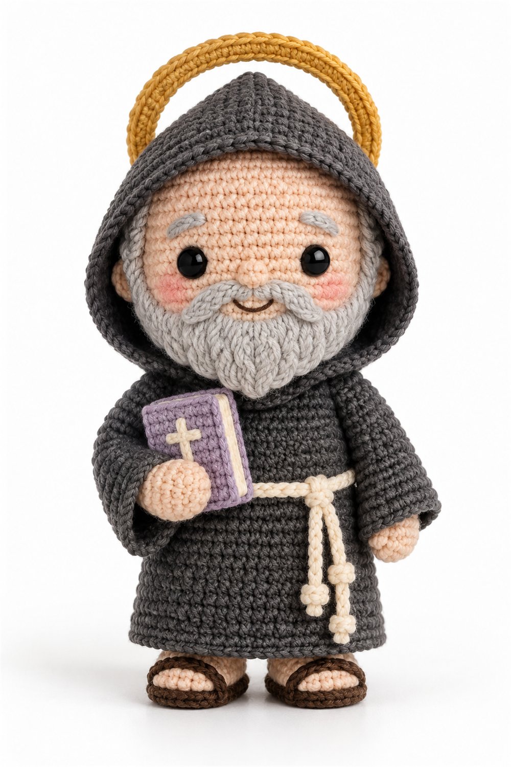 Amigurumi 875 Estilo Exemplos Monge Livro - Handmade Pattern