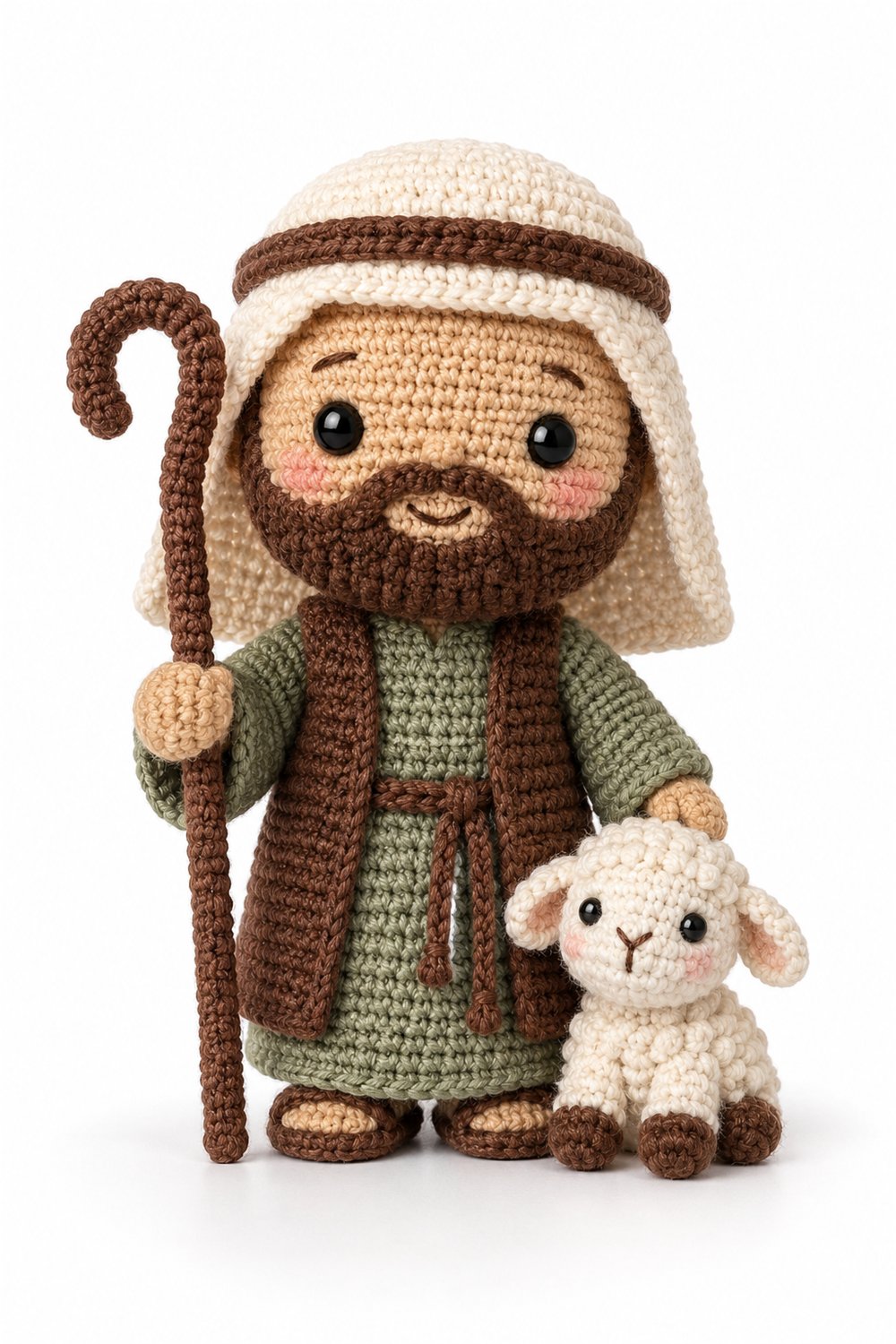 Amigurumi 879 Estilo Exemplos Pastor Ovelha - PDF Pattern