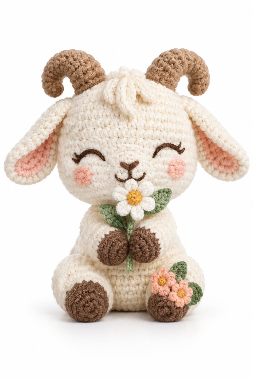 How to Crochet Amigurumi 881 Estilo Exemplos Cabritinho Margarida
