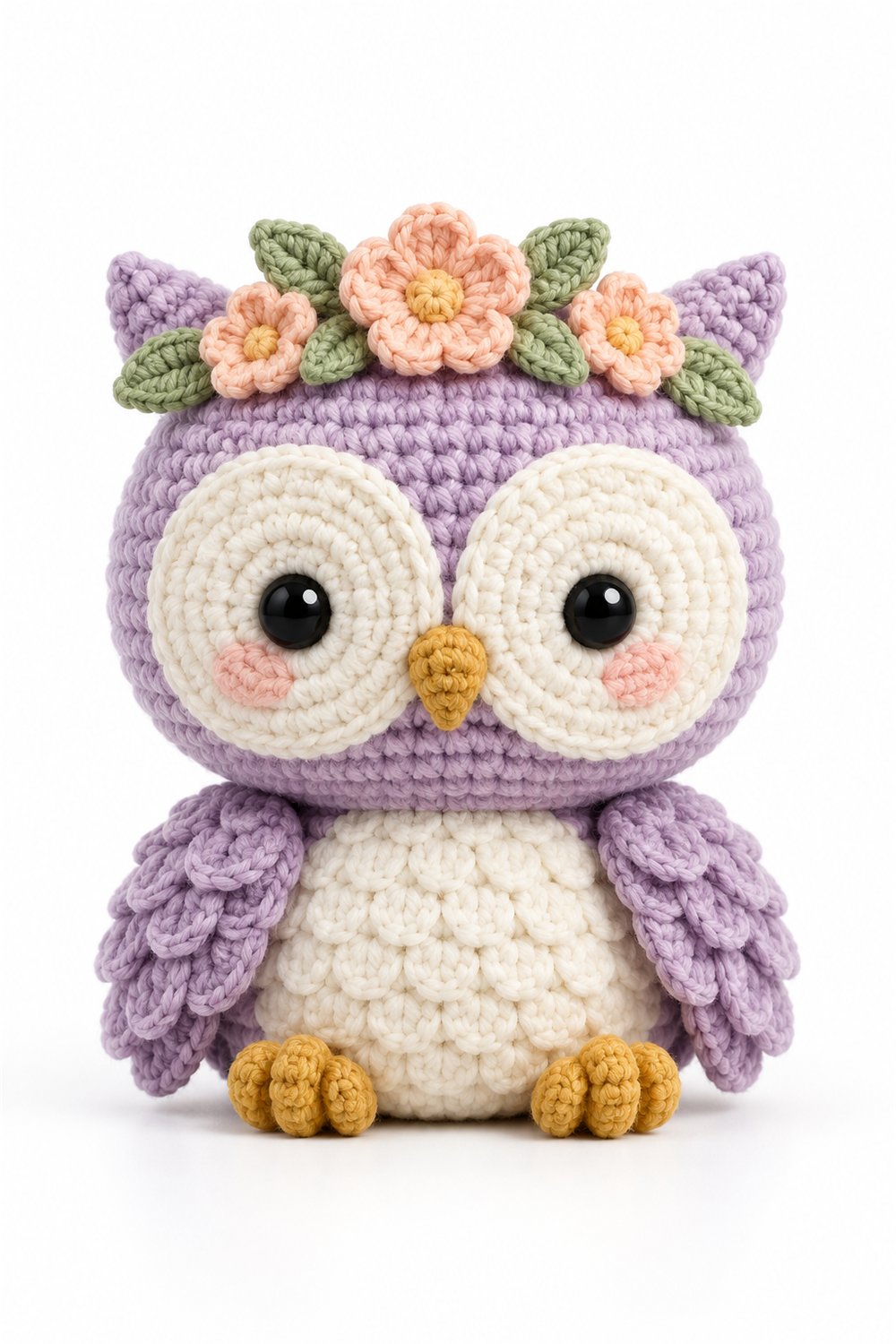 Amigurumi 905 Estilo Exemplos Corujinha Coroa Crochet Guide