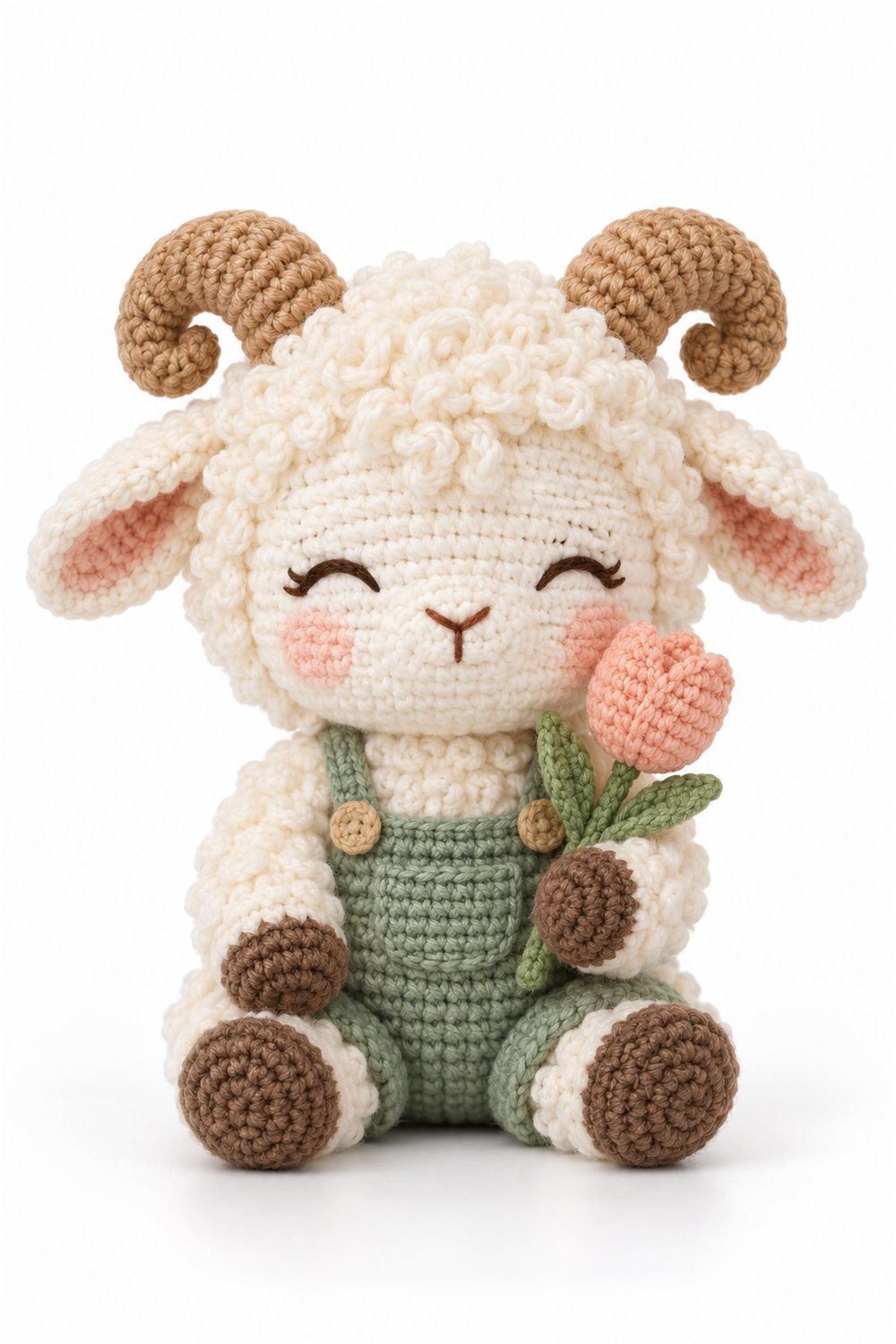 Crochet Amigurumi 912 Estilo Exemplos Bode Jardineiro - Pattern