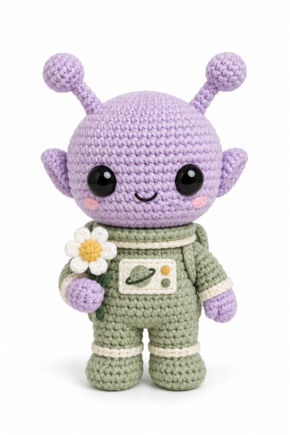 Amigurumi 92 Alien Flor - Handmade Pattern