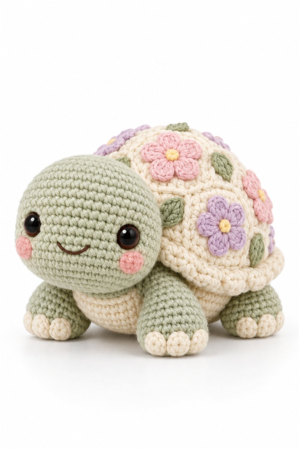 Crochet Amigurumi 949 Estilo Exemplos Tartaruga Florida - Pattern